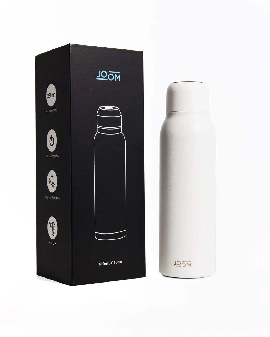 Self Cleaning Water Bottle Insulated Stainless Steel with Smart UV Water Purifier